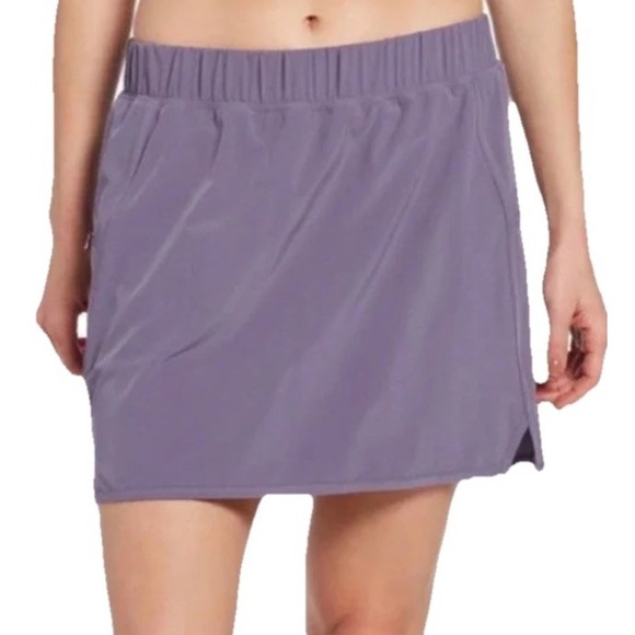 Calia Anywhere Skort Skirt Purple Hiking Gorpcore Active Medium - Picture 1 of 5